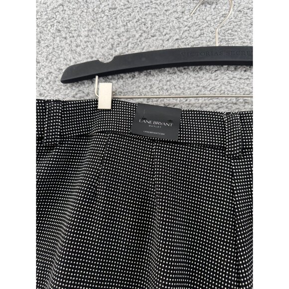 Lane Bryant  Houston Classic Trouser Pants Black & White  Size 16 NWT - Picture 6 of 9